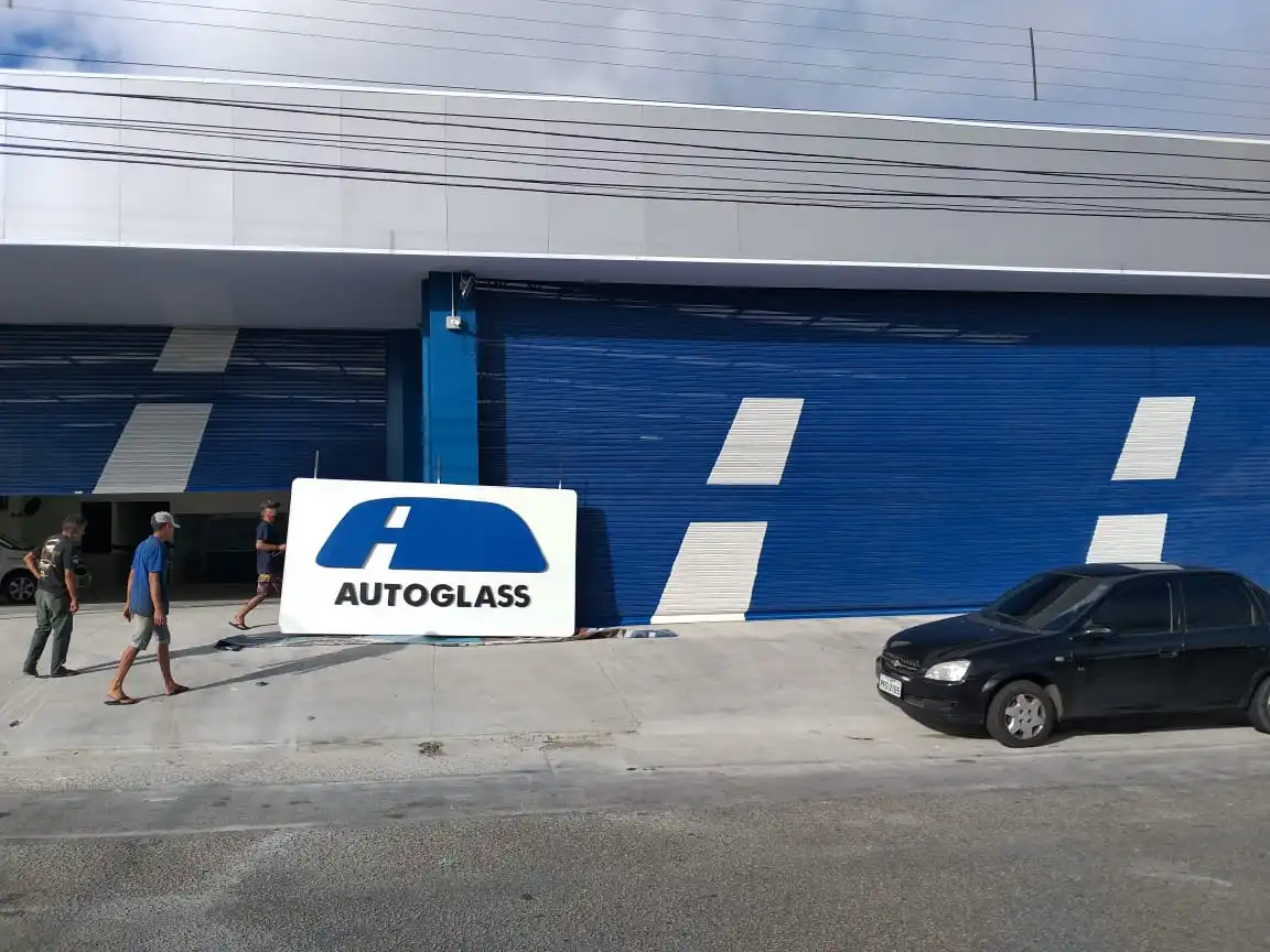 ACM E LETREIRO AUTOGLASS ALECRIM NATAL RN